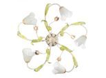 Möbelix , Grün, Weiß, Pink , Metall, Glas , 20 cm , Beleuchtung, Innenleuchten, Deckenleuchten