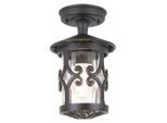 Elstead Lighting , Schwarz , Metall, Glas , 26 cm , Europäischer Sicherheitsstandard, Schutzklasse I (Erdungsanschluss), CE ,