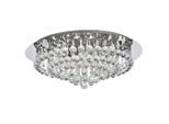 Möbelix , Chromfarben , Metall, Glas , 21 cm , mit Behang ,