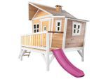 Ambia Garden , Braun, Lila, Weiß , Holz, Kunststoff , Hemlocktanne , 123x12.8x152 cm , EN 71, CE, FSC 100% , Spielwaren, Outdoorspielzeug, Spielhäuser