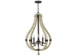 Elstead Lighting , Rostfarben , Holz, Metall , 81.3 cm , RoHS ,