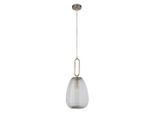 Möbelix , Nickelfarben , Metall, Glas , 130 cm , höhenverstellbar ,