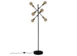 Näve , Schwarz , Kunststoff , 150 cm , verstellbare Arme , Beleuchtung, Innenleuchten, Stehleuchten, Stehleuchten