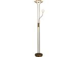 Möbelix , Messingfarben , Metall, Kunststoff , 180 cm , Lesearm , Beleuchtung, Innenleuchten, Stehleuchten, LED-Stehlampen