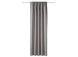 Möbelix , Taupe , Textil , Uni , 140x300 cm , Oeko-Tex® Standard 100 , für Stange und Schiene geeignet, mit Kombiband , Heimtextilien, Vorhänge, Fertigvorhänge