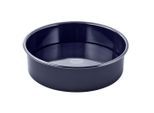 Dr.Oetker , Blau , Metall , rund , 7.5 cm , kratzfest, antihaftbeschichtet ,
