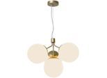 Nordlux , Messingfarben , Metall, Glas , 54 cm ,