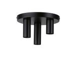 Paulmann , Schwarz , Metall , rund , 24x14.5x24 cm ,