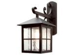 Elstead Lighting , Schwarz , Metall, Glas , 18.5x40x31 cm , RoHS ,