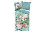 Möbelix , Mehrfarbig , Textil , Floral , 155x220 cm , atmungsaktiv , Heimtextilien, Schlaftextilien, Bettwäsche, Satin Bettwäsche