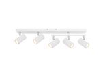 Globo , Weiß , Metall , 35x17x70 cm , CE , drehbar, schwenkbar, verstellbare Spotlights , Beleuchtung, Innenleuchten, Strahler & Spots