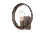 Elstead Lighting , Dunkelbraun, Bronzefarben , Metall , 25.4x10.2x25.4 cm , Grüner Punkt, RoHS , Beleuchtung, Innenleuchten, Wandleuchten, Wandleuchten