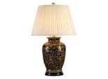 Elstead Lighting , Schwarz, Goldfarben , Keramik , 73 cm , Grüner Punkt, RoHS , Beleuchtung, Innenleuchten, Tischlampen, Tischlampen