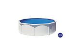 Gre , Weiß , Metall , 120 cm , Pools & Wasserspaß, Pools, Aufstellpools, Stahlwandpools