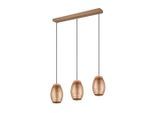 Möbelix , Braun, Goldfarben , Holz, Metall , 15x150x71 cm ,