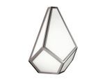 Elstead Lighting , Nickelfarben , Metall , 13.3x30.5x22.9 cm , Grüner Punkt, RoHS , Beleuchtung, Innenleuchten, Wandleuchten, Wandleuchten