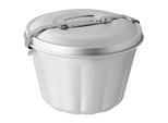 Dr.Oetker , Silberfarben , Metall , 2,5 l , 16.5 cm , mit Deckel , Kochen & Essen, Backen, Backformen