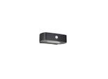 Möbelix , Schwarz , Kunststoff , 6x15.5x21.5 cm , mit Schalter, Dämmerungssensor, aufladbar über USB , Freizeit im Garten, Gartenaccessoires, Gartendeko