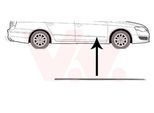 VAN WEZEL Zier-/Schutzleiste, Tür 5839404 vorne rechts für VW