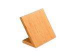 Kesper Messerblock, Eichefarben, Holz, Bambus, 20x13x23 cm, FSC 100%, magnetisch, Küchenmesser, Messerblöcke