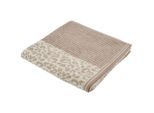 Dieter Knoll Duschtuch, Beige, Textil, Animalprint, 70x140 cm, hochwertige Qualität, schadstoffgeprüft, Heimtextilien, Badtextilien, Duschtücher