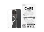 CARE BY PANZERGLASS Handyhülle "Urban Combat Case mit MagSafe für Apple iPhone 16 Pro Max", weiß (transparent, weiß), B:11cm H:1,9cm T:19,6cm, Hüllen, Backcover, Schutzhülle, Handyschutzhülle, Case, Schutzcase, stoßfest, Handyhülle