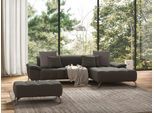 Ecksofa SIT & MORE "Cool L-Form", braun (schlamm), B:290cm H:79cm T:185cm, Sofas, Ecksofa, wahlweise mit Kopfteilverstellung und Vorziehsitz, motorisch
