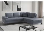 Ecksofa SIT & MORE "Morris Jubi, Ottomane, Breite 238 cm", graublau, B:238cm H:83cm T:202cm, Sofas, Ecksofa, mit Armteilfunktion, wahlweise mit Schlaffunktion