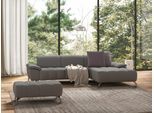 Ecksofa SIT & MORE "Cool L-Form", silber, B:290cm H:79cm T:185cm, Sofas, Ecksofa, wahlweise mit Kopfteilverstellung und Vorziehsitz, motorisch