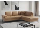 Ecksofa SIT & MORE "Morris Jubi, Ottomane, Breite 238 cm", beige (cappuccino), B:238cm H:83cm T:202cm, Sofas, Ecksofa, mit Armteilfunktion, wahlweise mit Schlaffunktion