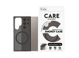 CARE BY PANZERGLASS Handyhülle "Magnetic QI Compatible Smokey Case für Samsung Galaxy S25 Ultra", transparent, B:11cm H:2,5cm T:20cm, Hüllen, Backcover, Schutzhülle, Handyschutzhülle, Case, Schutzcase, stoßfest, Handyhülle