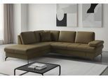 Ecksofa SIT & MORE "Morris Jubi, Ottomane, Breite 238 cm", braun (olive), B:238cm H:83cm T:202cm, Sofas, Ecksofa, mit Armteilfunktion, wahlweise mit Schlaffunktion