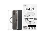 CARE BY PANZERGLASS Handyhülle "Urban Combat Case mit MagSafe für Apple iPhone 16 Plus", schwarz (transparent, schwarz), B:11cm H:1,8cm T:19,5cm, Hüllen, Backcover, Schutzhülle, Handyschutzhülle, Case, Schutzcase, stoßfest, Handyhülle