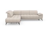 Ecksofa SIT & MORE "Cool L-Form", grau (elephant), B:272cm H:79cm T:220cm, Sofas, Ecksofa, wahlweise mit Kopfteilverstellung und Vorziehsitz motorisch