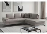 Ecksofa SIT & MORE "Morris Jubi, Ottomane, Breite 238 cm", light grau, B:238cm H:83cm T:202cm, Sofas, Ecksofa, mit Armteilfunktion, wahlweise mit Schlaffunktion