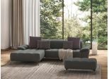 Ecksofa SIT & MORE "Cool L-Form", grau, B:290cm H:79cm T:185cm, Sofas, Ecksofa, wahlweise mit Kopfteilverstellung und Vorziehsitz, motorisch