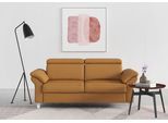 2,5-Sitzer SIT & MORE "Arngast", gelb (curry), B:186cm H:84cm T:93cm, Sofas, 2 5-Sitzer, inklusive Federkern und Kopfteilverstellung