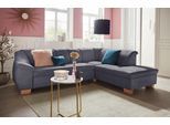 Ecksofa SIT & MORE "Santo L-Form", grau, B:272cm H:82cm T:206cm, Sofas, Ecksofa, mit Federkern, wahlweise mit Bettfunktion und Stauraum
