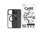 CARE BY PANZERGLASS Handyhülle "Urban Combat Case mit MagSafe für Apple iPhone 15 Pro Max", schwarz (schwarz, transparent), B:11cm H:2cm T:19,7cm, Hüllen, Backcover, Schutzhülle, Handyschutzhülle, Case, Schutzcase, stoßfest, Handyhülle