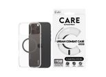 CARE BY PANZERGLASS Handyhülle "Urban Combat Case mit MagSafe für Apple iPhone 16 Pro Max", schwarz (transparent, schwarz), B:11cm H:1,9cm T:19,6cm, Hüllen, Backcover, Schutzhülle, Handyschutzhülle, Case, Schutzcase, stoßfest, Handyhülle