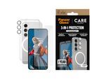 CARE BY PANZERGLASS Displayschutzglas "3-in-1 Protection Set", transparent, B:11cm H:3cm T:20mm, Displayfolien, Displayschutzfolie, Schutzfolie, Bildschirmschutz, kratz- & stoßfest, Displayschutzglas