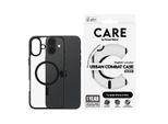 CARE BY PANZERGLASS Handyhülle "Urban Combat Case mit MagSafe für Apple iPhone 16 Plus", schwarz (schwarz, transparent), B:11cm H:2cm T:19,5cm, Hüllen, Backcover, Schutzhülle, Handyschutzhülle, Case, Schutzcase, stoßfest, Handyhülle