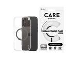 CARE BY PANZERGLASS Handyhülle "Urban Combat Case mit MagSafe für Apple iPhone 16 Pro", schwarz (transparent, schwarz), B:11cm H:1,8cm T:19,5cm, Hüllen, Backcover, Schutzhülle, Handyschutzhülle, Case, Schutzcase, stoßfest, Handyhülle