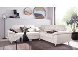 Ecksofa SIT & MORE "Sorano L-Form", beige (linen), B:249cm H:88cm T:229cm, Sofas, Ecksofa, wahlweise mit Bett- und Relaxfunktion, inkl. Bettkasten