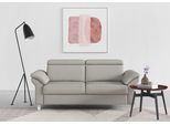 2,5-Sitzer SIT & MORE "Arngast", grau (light grau), B:186cm H:84cm T:93cm, Sofas, 2 5-Sitzer, inklusive Federkern und Kopfteilverstellung