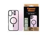 CARE BY PANZERGLASS Handyhülle "HardCase mit MagSafe für Apple iPhone 16 Plus", schwarz, B:10,8cm H:1,7cm T:19,5cm, Hüllen, Backcover, Schutzhülle, Handyschutzhülle, Case, Schutzcase, stoßfest, Handyhülle