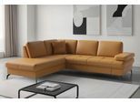 Ecksofa SIT & MORE "Morris Jubi, Ottomane, Breite 238 cm", braun (curry), B:238cm H:83cm T:202cm, Sofas, Ecksofa, mit Armteilfunktion, wahlweise mit Schlaffunktion