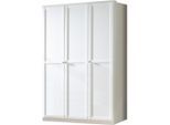 Mid.you , Weiß , Holzwerkstoff , 4 Fächer , 135x199x58 cm , BQ - Bündnis für Qualität, Made in Germany, DIN EN ISO 9001 , Typenauswahl, Beimöbel erhältlich ,