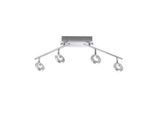 Paul Neuhaus , Alufarben , Metall, Glas , rechteckig , 21x19x94 cm , verstellbare Arme ,