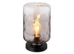 Globo , Klar , Metall , 19x32.5x19 cm , CE , Wippschalter ,